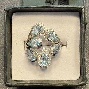 Light Aquamarine Ring